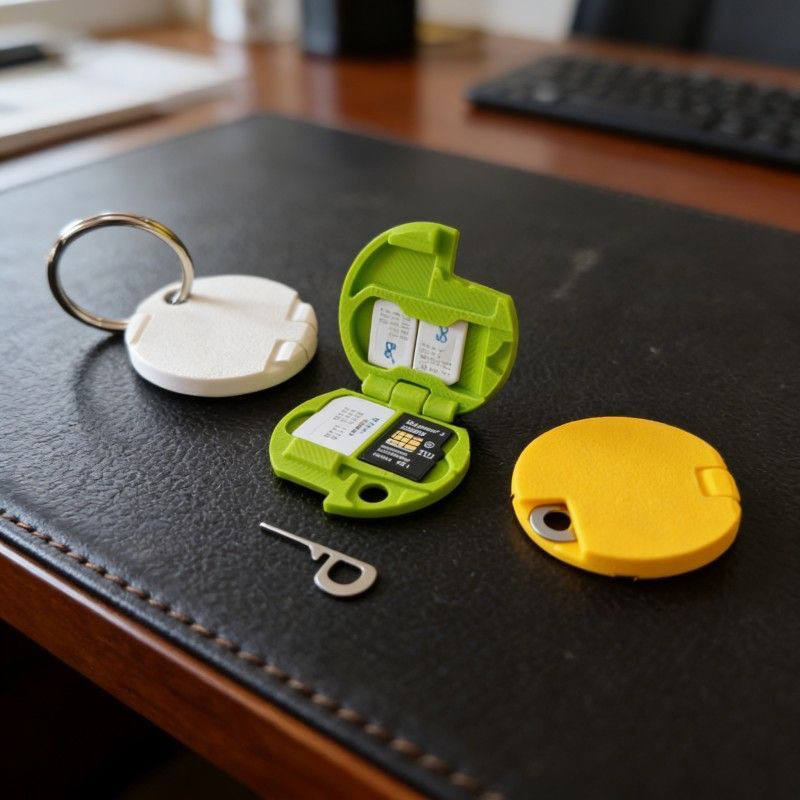 Memory Card Case - 3D Baskılı SIM ve TF Kart
