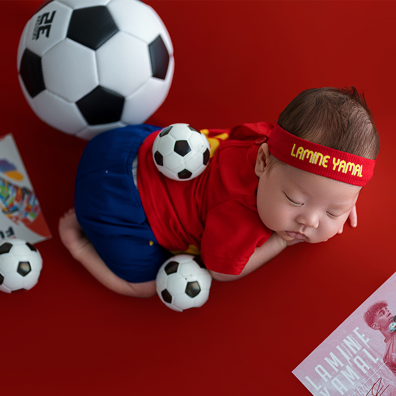 Photography Outfits - 2026 Futbol Kupası Tema Bebek Erkek