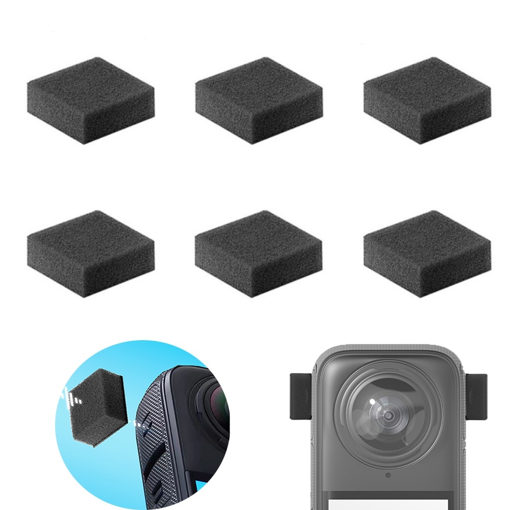 Insta360 Camera X4 - 6 adet mikrofon ön cam Insta360