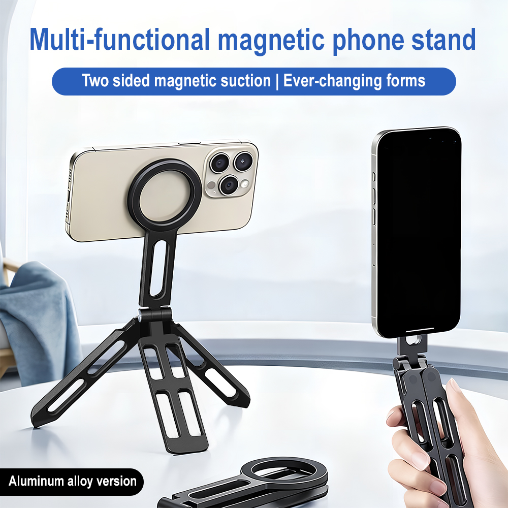 Photography Videos - Manyetik Telefon Tutucu Dört Eksenli 360