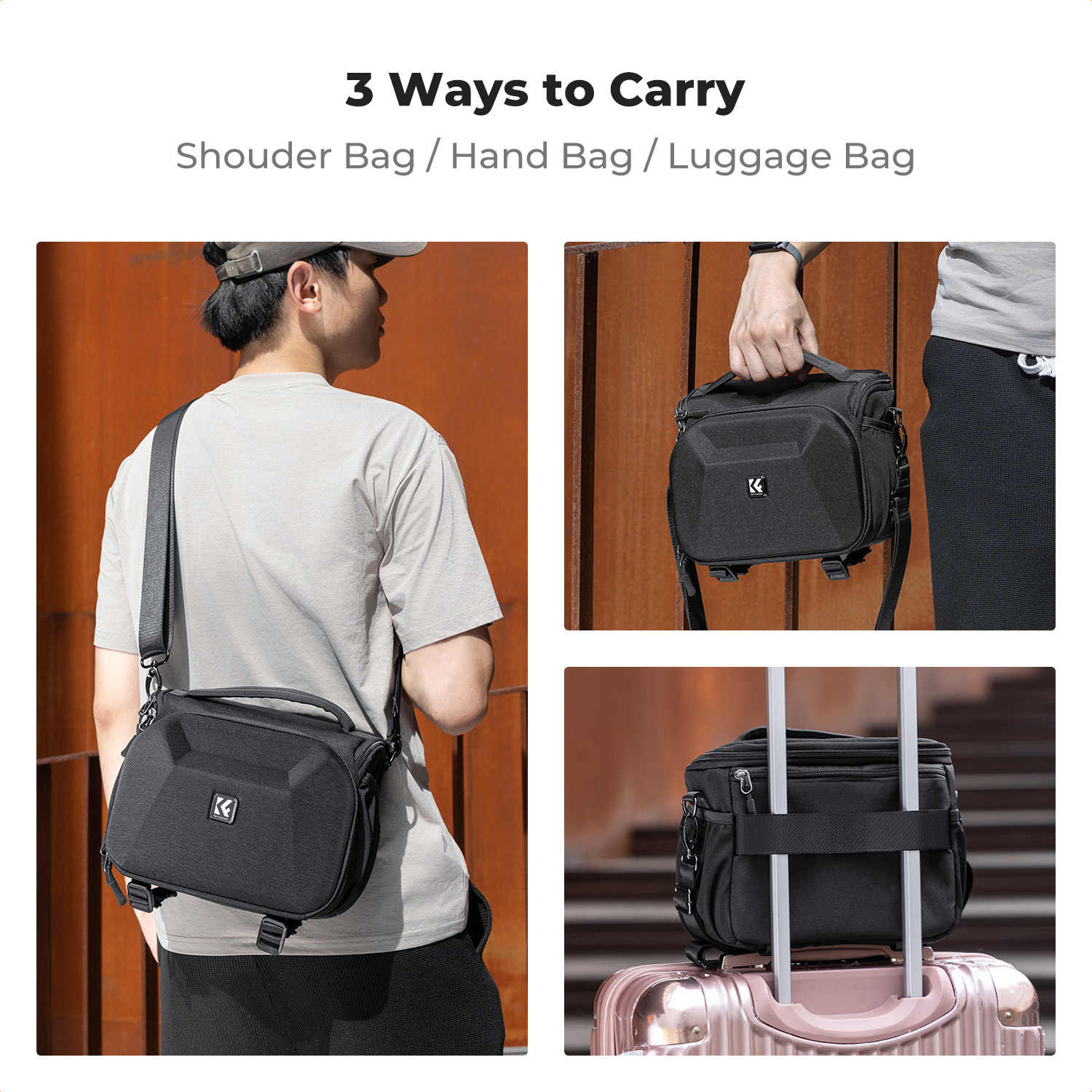 K&F CONCEPT Hafif Sağlam Kamer - Camera Bag Waterproof incelemesi ve fiyatı