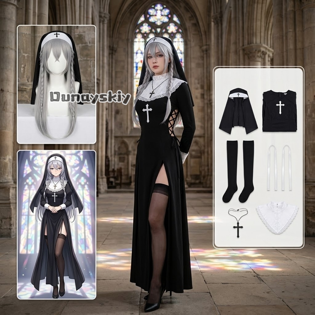 KS*06 Orijinal Rahibe Kostümü  - Photography Outfits incelemesi ve fiyatı