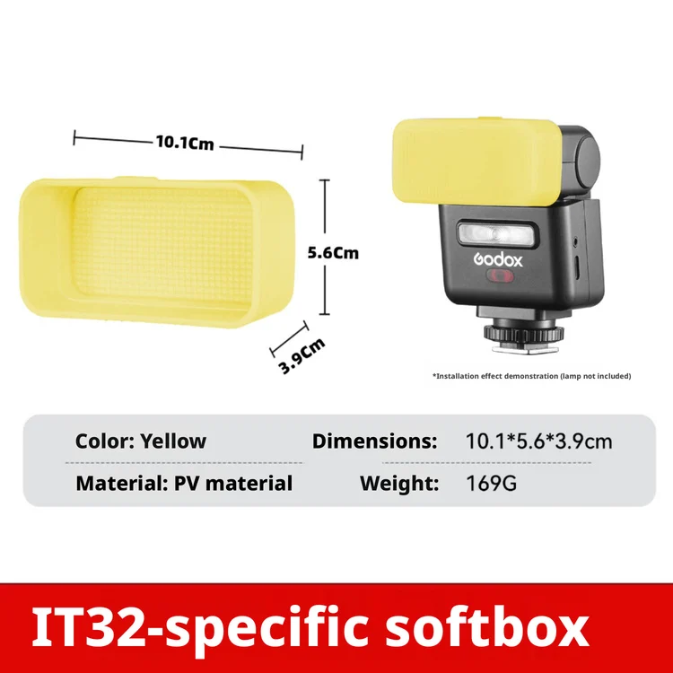 Godox iT32 Mini Flaş için 3 Re - Photography Yellow Light incelemesi ve fiyatı