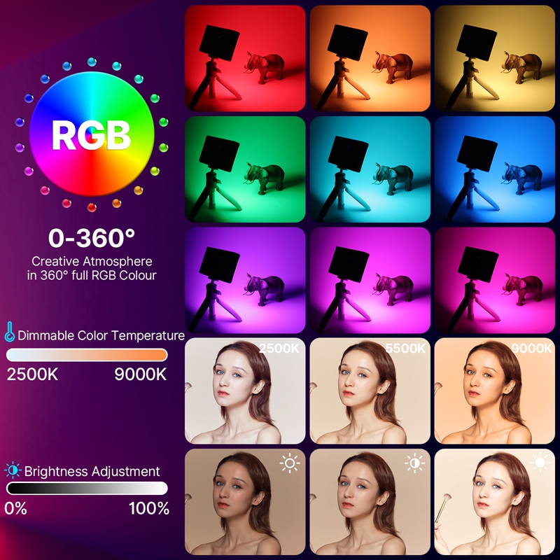 Ulanzi LT002 7 inç cep LED Vid - Video Led Light Panel incelemesi ve fiyatı
