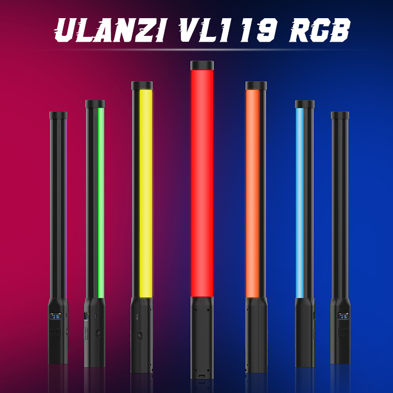 Ulanzi VL119 El RGB Renkli Çub - Video Led Light Panel incelemesi ve fiyatı