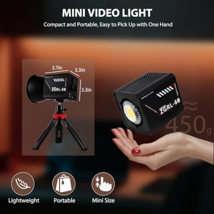 60W COB LED Video Işığı, 8000  - Photography Videos incelemesi ve fiyatı