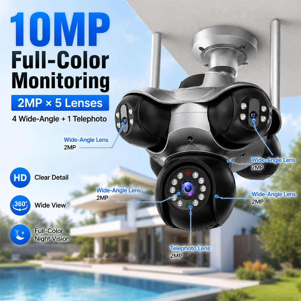 10MP Wi-Fi PTZ IP Dış Mekan Gü - Photography Urban incelemesi ve fiyatı