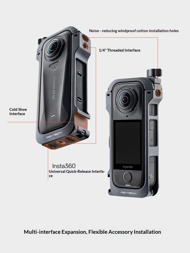 Insta360 X4 için PGYTECH Kamer - Insta360 Camera X4 incelemesi ve fiyatı