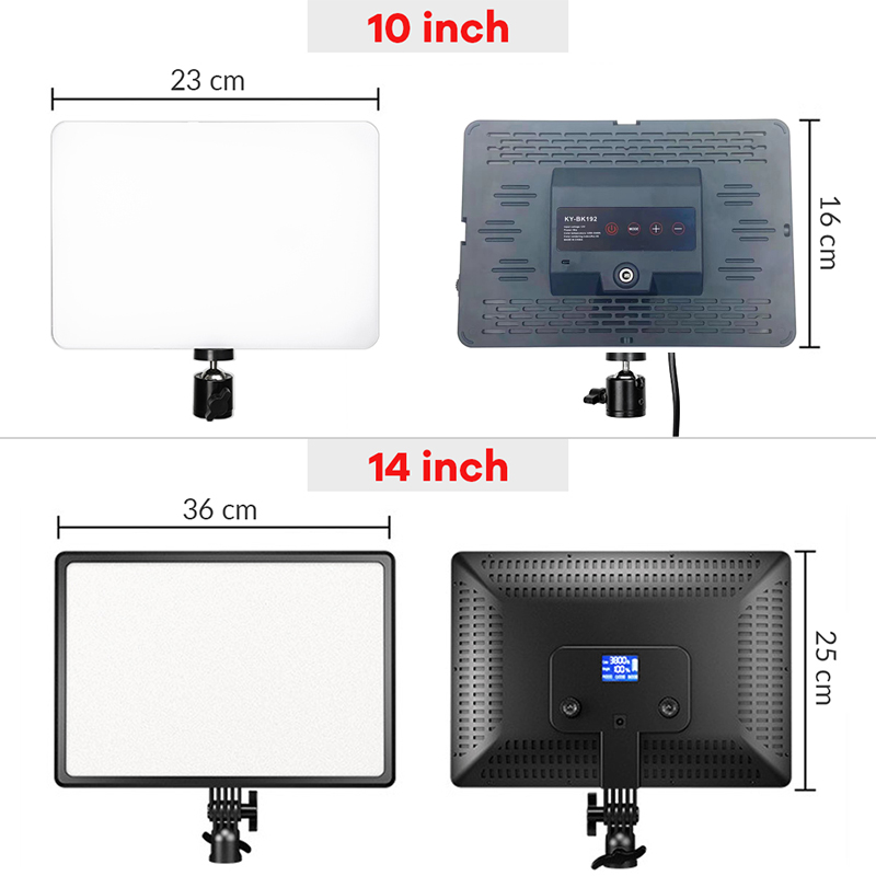 14 inç 10 inç LED Video Işık P - Video Led Light Panel incelemesi ve fiyatı