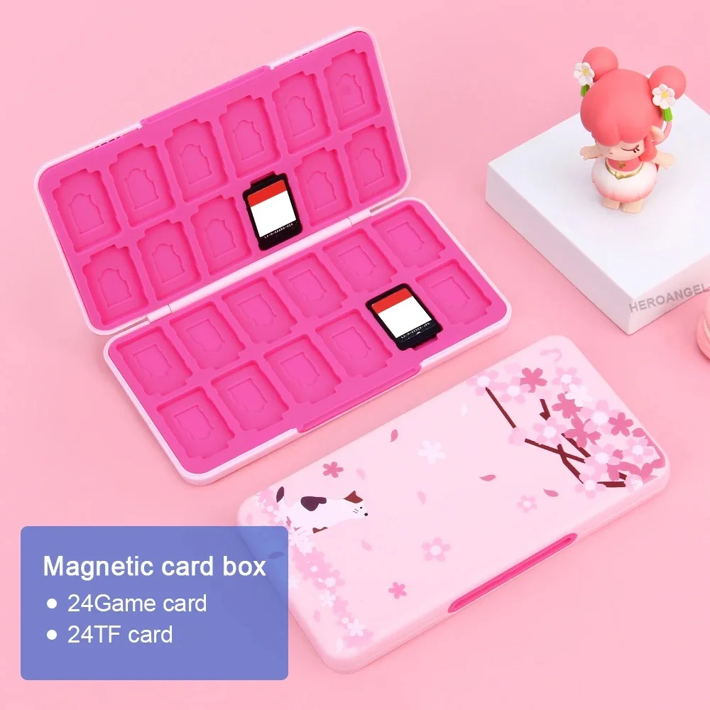 24 in 1 için sevimli manyetik  - Memory Card Case incelemesi ve fiyatı
