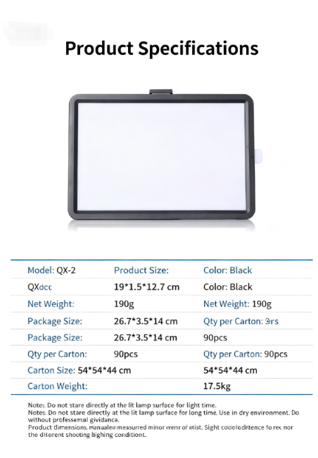 LED Kare Panel Dolgu Işığı, Ma - Video Led Light Panel incelemesi ve fiyatı