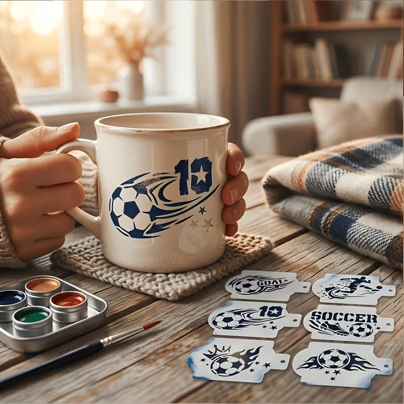6 adet futbol şablonları boyam - Photography Model incelemesi ve fiyatı